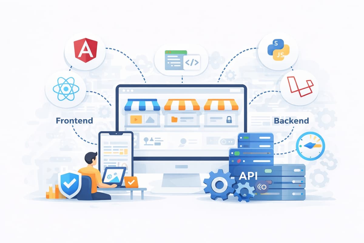 Web Development illustration